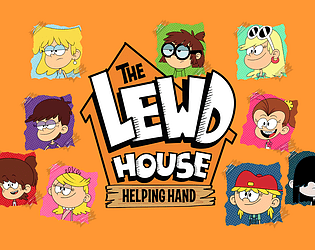 The Lewd House: Helping Hand Logo