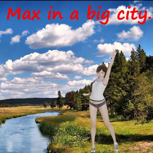 Max in the Big City Logo