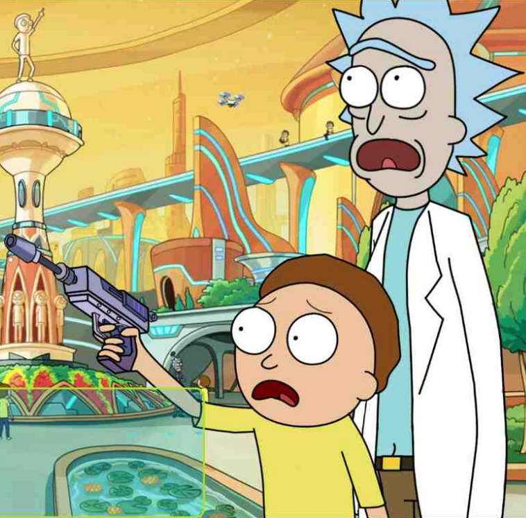 down Rick and Morty – The Perviest Central Finite Curve