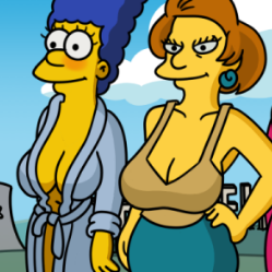 The Simpsons Dating Sim Logo