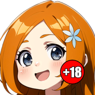 Orihime's love at the beach Logo