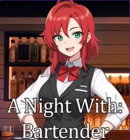 A Night With: Bartender Logo