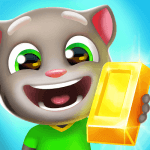 down Talking Tom Gold Run Mod