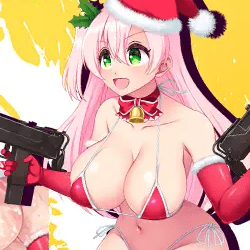 down Santa-chan is not pregnant!!