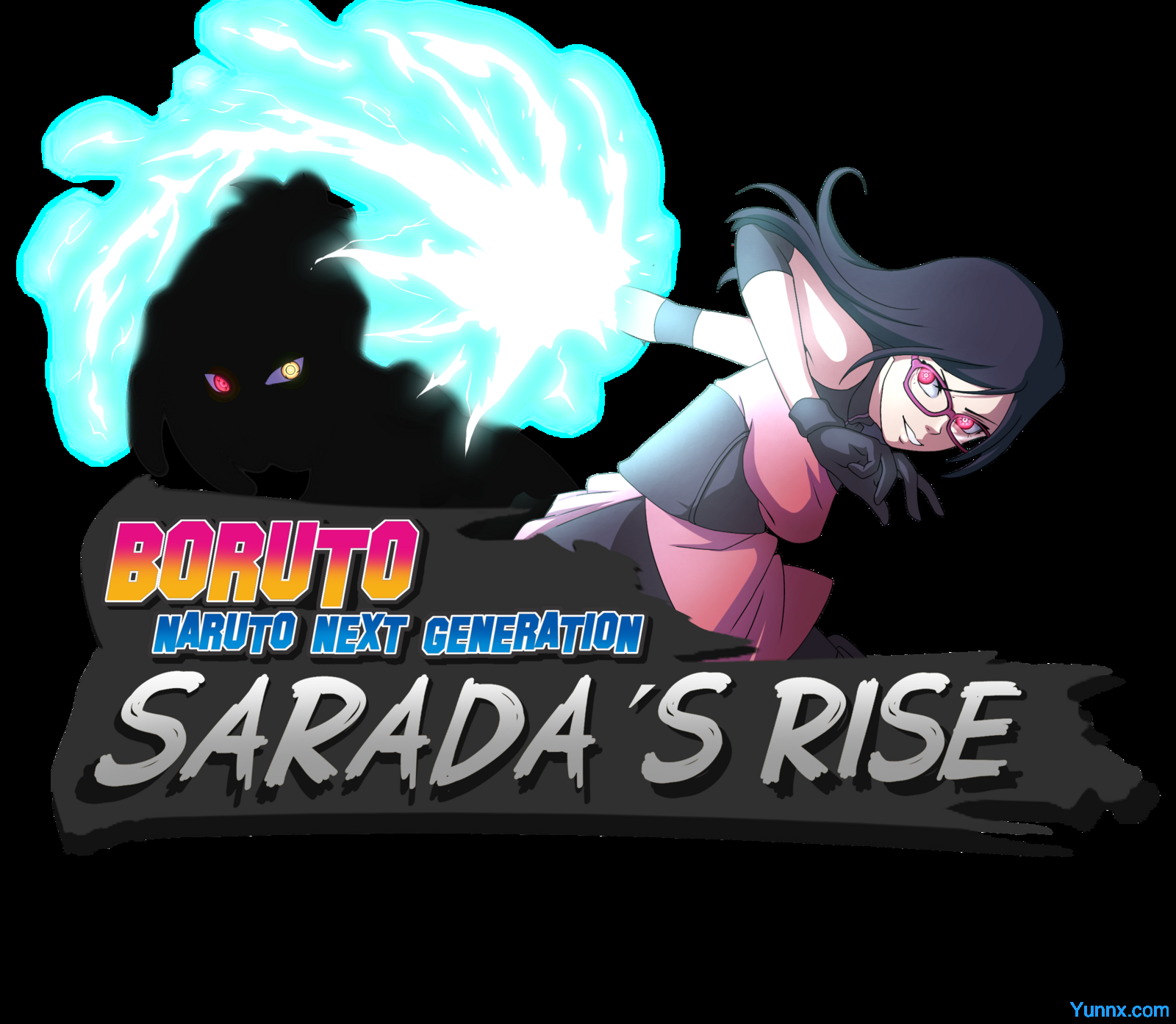 Sarada Rising: Boruto Naruto Next Generation Logo