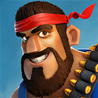 Boom Beach War Strategy Game Mod Logo